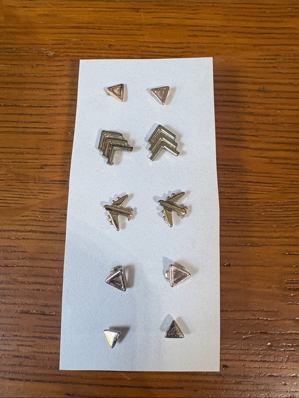 Urban Outfitters Set of 5 Gold Earrings